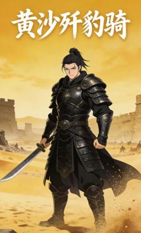 短剧《黄沙歼豹骑》海报