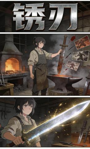 短剧《锈刃》海报