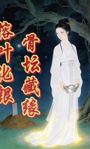 短剧《榕叶化银，骨坛藏缘》海报