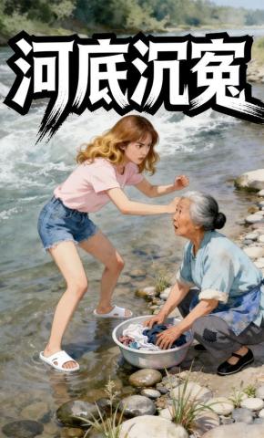 短剧《河底沉冤》海报