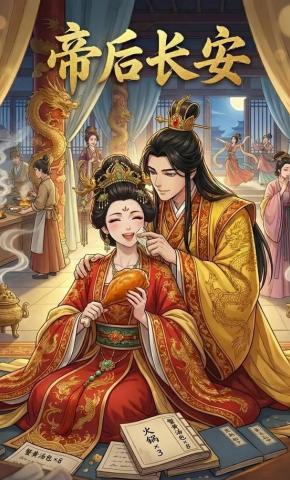 短剧《帝后长安》海报