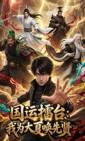 短剧《国运擂台：我为大夏唤先贤》海报