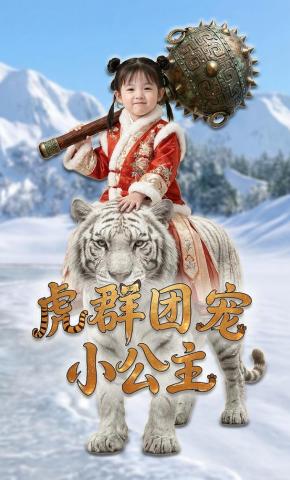 短剧《虎群团宠小公主》海报