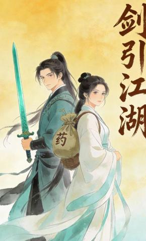 短剧《剑引江湖》海报