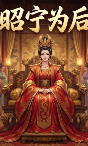 短剧《昭宁为后》海报