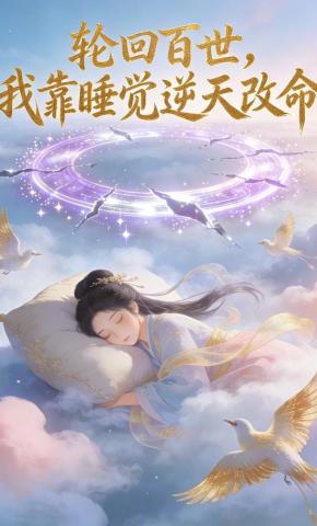 短剧《轮回百世，我靠睡觉逆天改命》海报