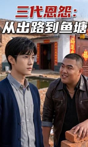 短剧《三代恩怨：从出路到鱼塘》海报