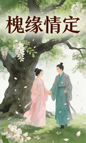 短剧《槐缘情定》海报