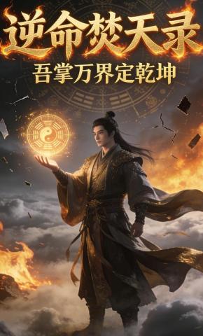 短剧《逆命焚天录:吾掌万界定乾坤》海报