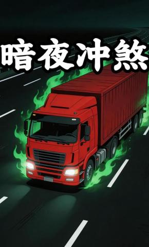 短剧《暗路冲煞》海报