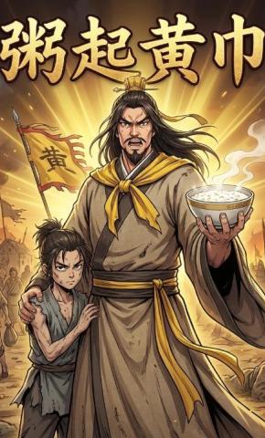 短剧《粥起黄巾》海报