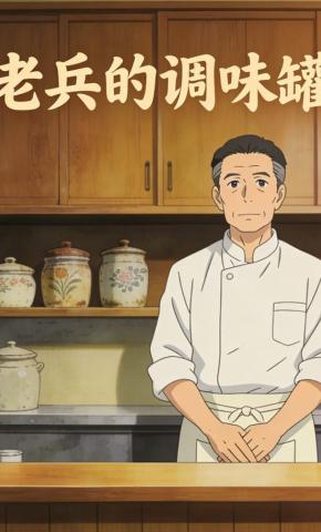 短剧《老兵的调味罐》海报