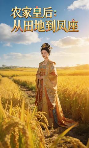 短剧《农家皇后：从田地到凤座》海报