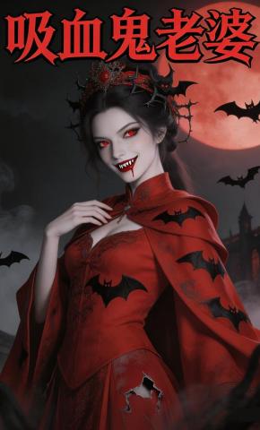 短剧《吸血鬼老婆》海报