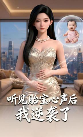 短剧《听见胎宝心声后，我逆袭了》海报