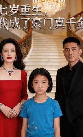 短剧《七岁重生，我成了豪门真千金》海报