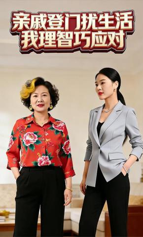 短剧《亲戚登门扰生活，我理智巧应对》海报