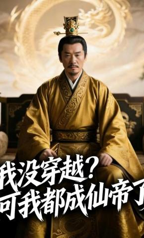 短剧《我没穿越？可我都成仙帝了》海报