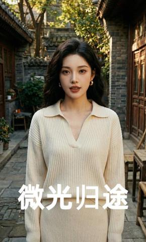 短剧《微光归途》海报