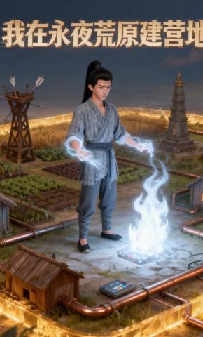 短剧《我在永夜荒原建营地》海报