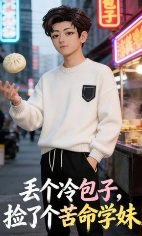 短剧《丢个冷包子，捡了个苦命学妹》海报