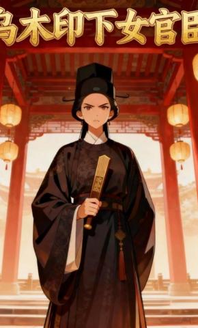 短剧《乌木印下女官臣》海报