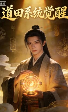 短剧《道田系统觉醒》海报