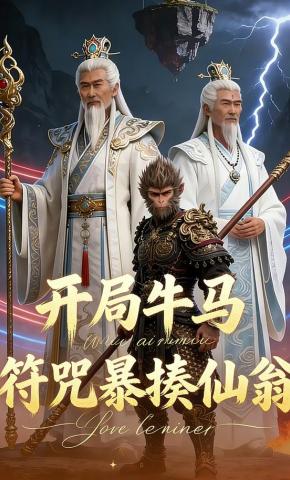 短剧《开局牛马符咒暴揍仙翁》海报