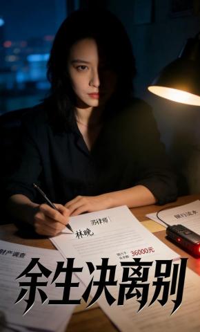 短剧《余生决离别》海报