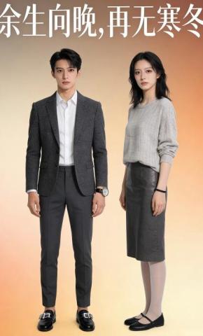短剧《余生向晚，再无寒冬》海报