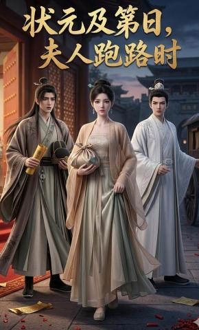 短剧《状元及第日，夫人跑路时》海报