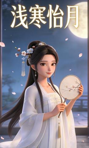 短剧《浅寒怡月》海报