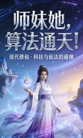 短剧《师妹她，算法通天！》海报