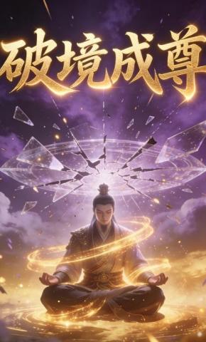 短剧《破境成尊》海报