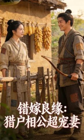 短剧《错嫁良缘：猎户相公超宠妻》海报