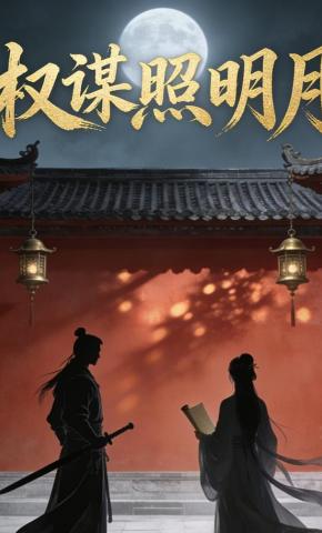 短剧《权谋照明月》海报