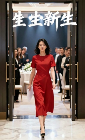 短剧《生生新生》海报