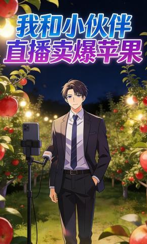 短剧《我和小伙伴直播卖爆苹果》海报