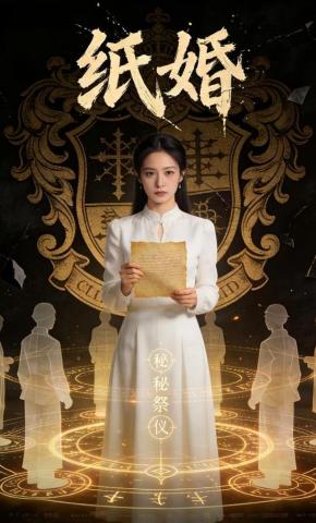 短剧《纸婚》海报