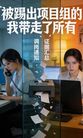 短剧《被踢出项目组的我带走了所有》海报