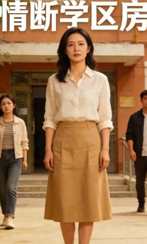 短剧《情断学区房》海报