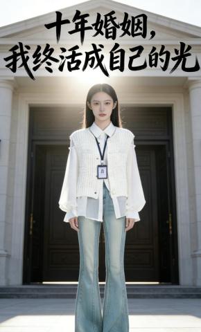 短剧《十年婚姻，我终活成自己的光》海报
