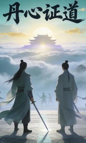 短剧《丹心证道》海报