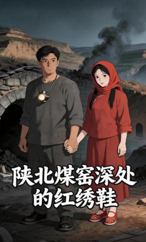 短剧《陕北煤窑深处的红绣鞋》海报
