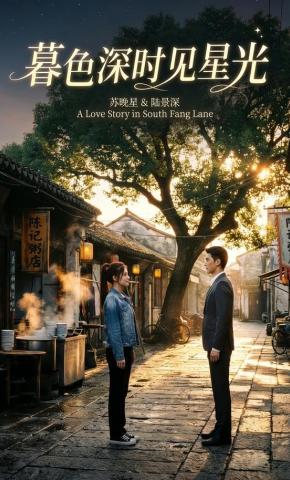 短剧《暮色深时见星光》海报