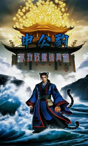 短剧《申公豹：以我残躯铸真神》海报