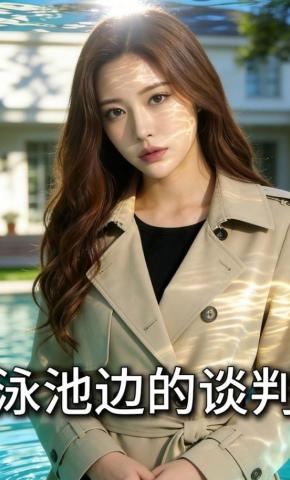 短剧《泳池边的谈判》海报