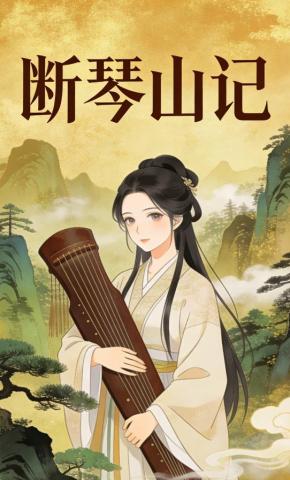 短剧《断琴山记》海报