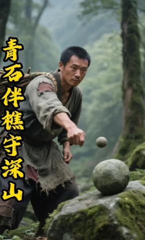 短剧《青石伴樵守深山》海报