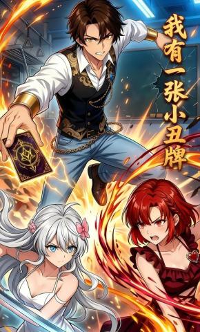 短剧《我有一张小丑牌》海报